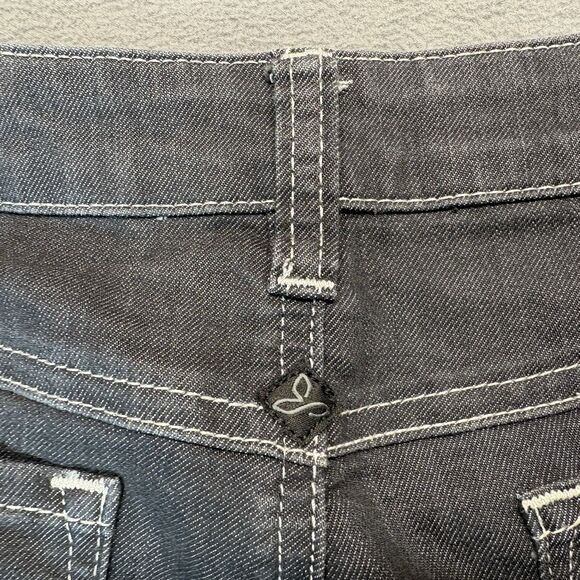 prAna Kara Jeans Womens Size 6 / 28 Gray Organic Cotton Stretch 5 Pocket - Picture 6 of 11